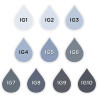 Spectrum Noir Alcohol ReInkers - ICE GREYS