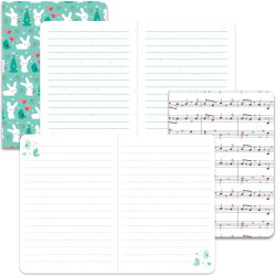 Lawn Fawn Mini Notebook Snow Day Remix