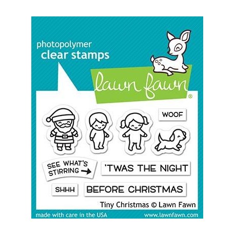 Lawn Fawn Clear Stamp Tiny Christmas