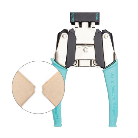 We R Memory Keepers Crop-A-Dile Corner Chomper Scallop & Stub