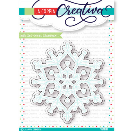 La Coppia Creativa Fustelle FIOCCO DI NEVE GRANDE