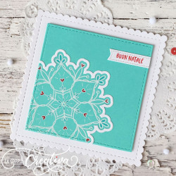 La Coppia Creativa Timbri FIOCCO DI NEVE GRANDE