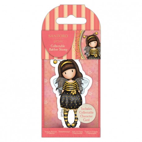 Collectable Rubber Stamp Santoro No. 66 BEE-LOVED