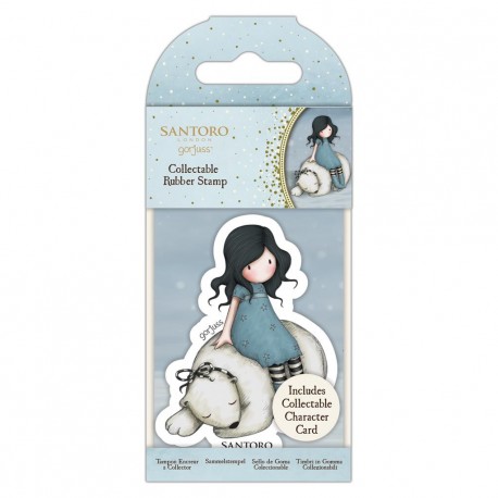 Collectable Rubber Stamp Santoro No. 78 WINTER FRIEND