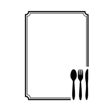 Fustella embossing Cutlery Darice