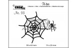Crealies X-tra no. 33 Spider & Web