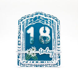 Tonic Studios Number 8 Die & Blister Shaker Set