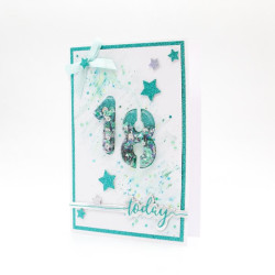 Tonic Studios Number 8 Die & Blister Shaker Set