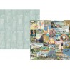 Simple Vintage Traveler Cardstock Wanderlust 30x30cm