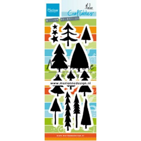 Marianne Design Craftables Trees by Marleen