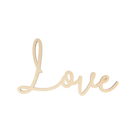 Sagoma Legno LOVE
