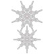Thinlits Die Set 2pz - Fanciful Snowflakes 664227