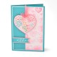 3-D Textured Impressions Embossing Folder - Hearts 663628