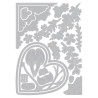 Thinlits Die Set 20pz - Love Birds Shadow Box 663619