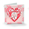 Thinlits Die Set 20pz - Love Birds Shadow Box 663619