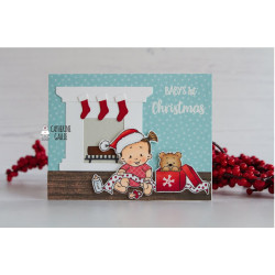Gerda Steiner Designs Clear Stamp Set Baby Girl Christmas