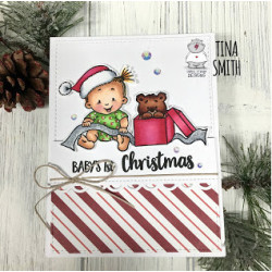 Gerda Steiner Designs Clear Stamp Set Baby Girl Christmas