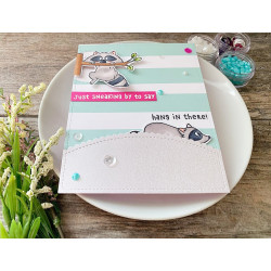 Gerda Steiner Designs Clear Stamp Set Sneaky Racoons