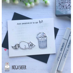 Gerda Steiner Designs Clear Stamp Set Sneaky Racoons