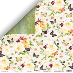 ScrapMir Family Tree Paper Pad 20x20cm