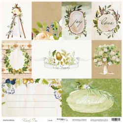 ScrapMir Family Tree Paper Pad 20x20cm