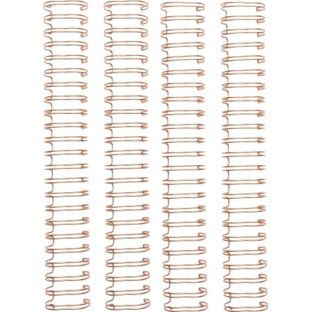 We R Memory Keepers Cinch Wires Rose Gold 1'' 4pz