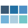 Florence Cardstock Multipack Blue 30x30cm
