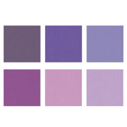 Florence Cardstock Multipack Purple 30x30cm