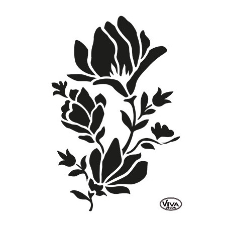 Viva Stencil Magnolie A5