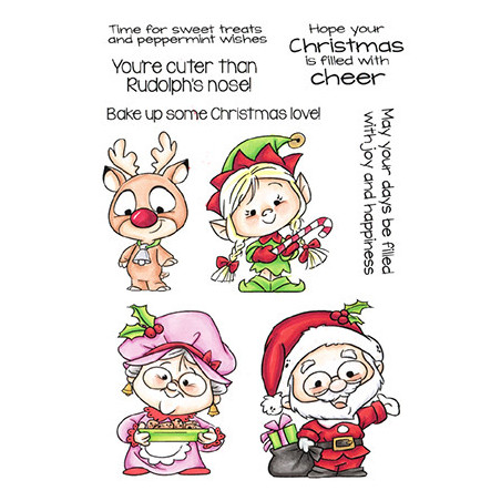 Roberto's Rascals Tiny Christmas Clear Stamp