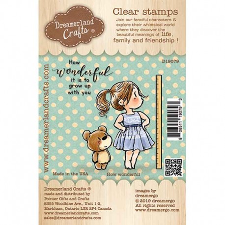 DreamerlandCrafts Clear Stamp How Wonderful