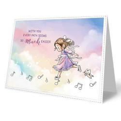 DreamerlandCrafts Clear Stamp With You