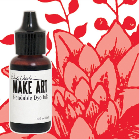 Wendy Vecchi Dye Ink Pad Reinker Carnation Red