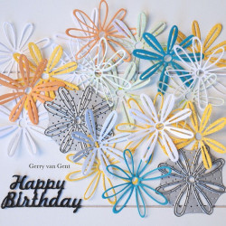 Thinlits Die Set 2 pz - Layering Daisy 2 660485