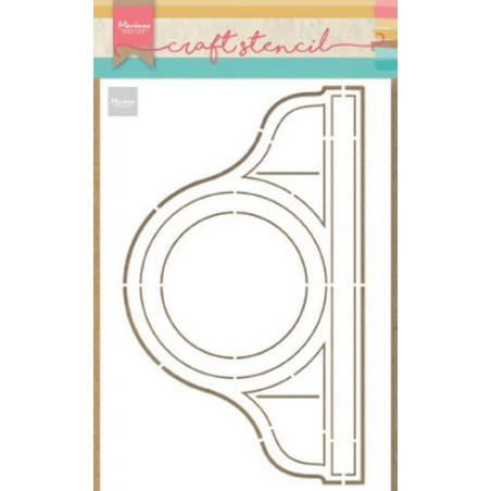 Marianne Design Craft Stencil Pendule