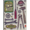 Viva Clear Stamp Vintage Tools