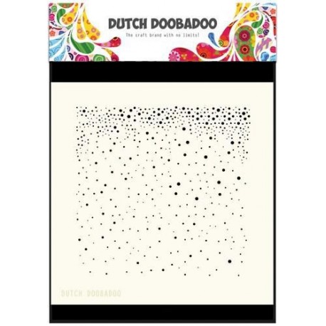 Dutch Doobadoo Dutch Mask Art Stencil Snow 15x15cm