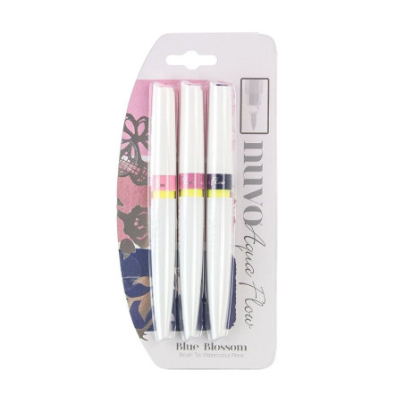Nuvo Aqua Flow Pens Blue Blossom