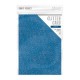 5 fogli A4 Carta Glitterata Tonic Glitter Card Cobalt Blue 250gsm