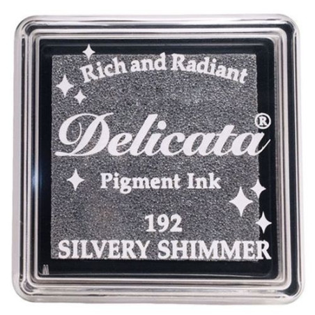 Delicata Inkpad SMALL Silvery Shimmer