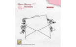Nellies Choice Clearstamp Flowers Love Letter