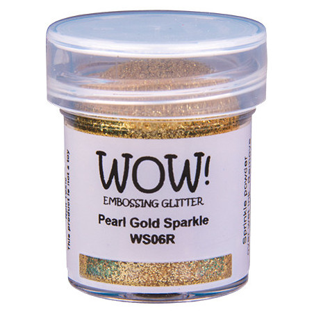 Embossing Powder Wow! Pearl Gold Sparkle