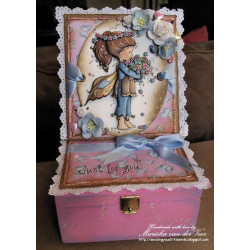 Whimsy Cling Stamp Spring Bringer