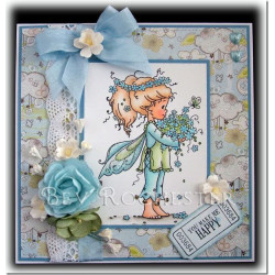 Whimsy Cling Stamp Spring Bringer