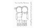 My Favorite Things You're My Person Clear Stamps