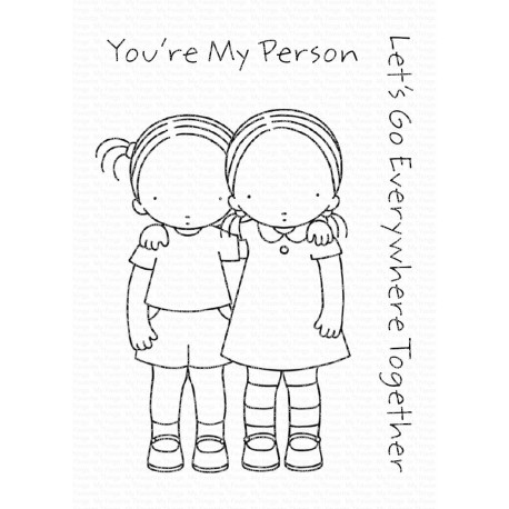 My Favorite Things You're My Person Clear Stamps