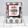 My Favorite Things Crosshatch Polka Dot Background Stamp