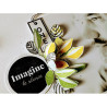 Florileges Timbro montato BRANCHE QUATRE FEUILLES