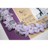 Florileges Timbro montato BRANCHE QUATRE FEUILLES