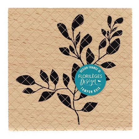 Florileges Timbro montato FEUILLAGE PARFAIT